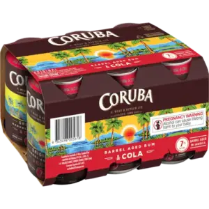 Coruba 7% Rum & Cola 6x330C