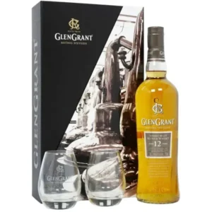 Glen Grant 12YO 700ml + 2 Gls