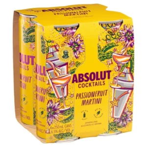 Absolut Passion Martini 4x250C