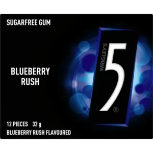 Wrig 5 Blueberry Rush Gum 32g
