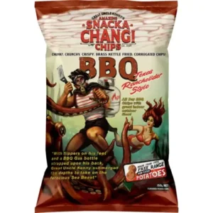 Snackachangi BBQ Chips 150g