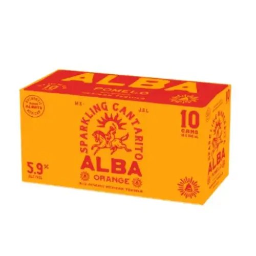 Alba Sparkling Cantarito 10 x 250ml Cans NZ