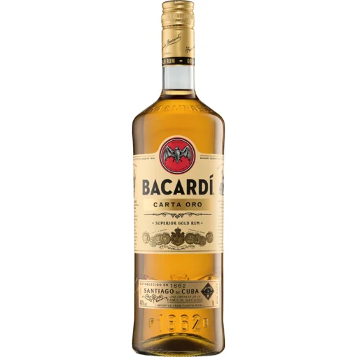 Bacardi Carta Oro Gold 200ml bottle NZ