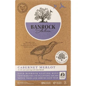 Banrock Station Cab Merlot 2L