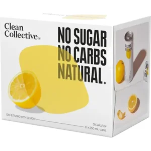 Clean Co G&T Lemon 6x250C