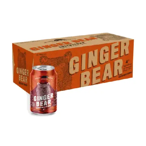 Crimson Badger Ginger Bear 10 x 330ml Cans NZ