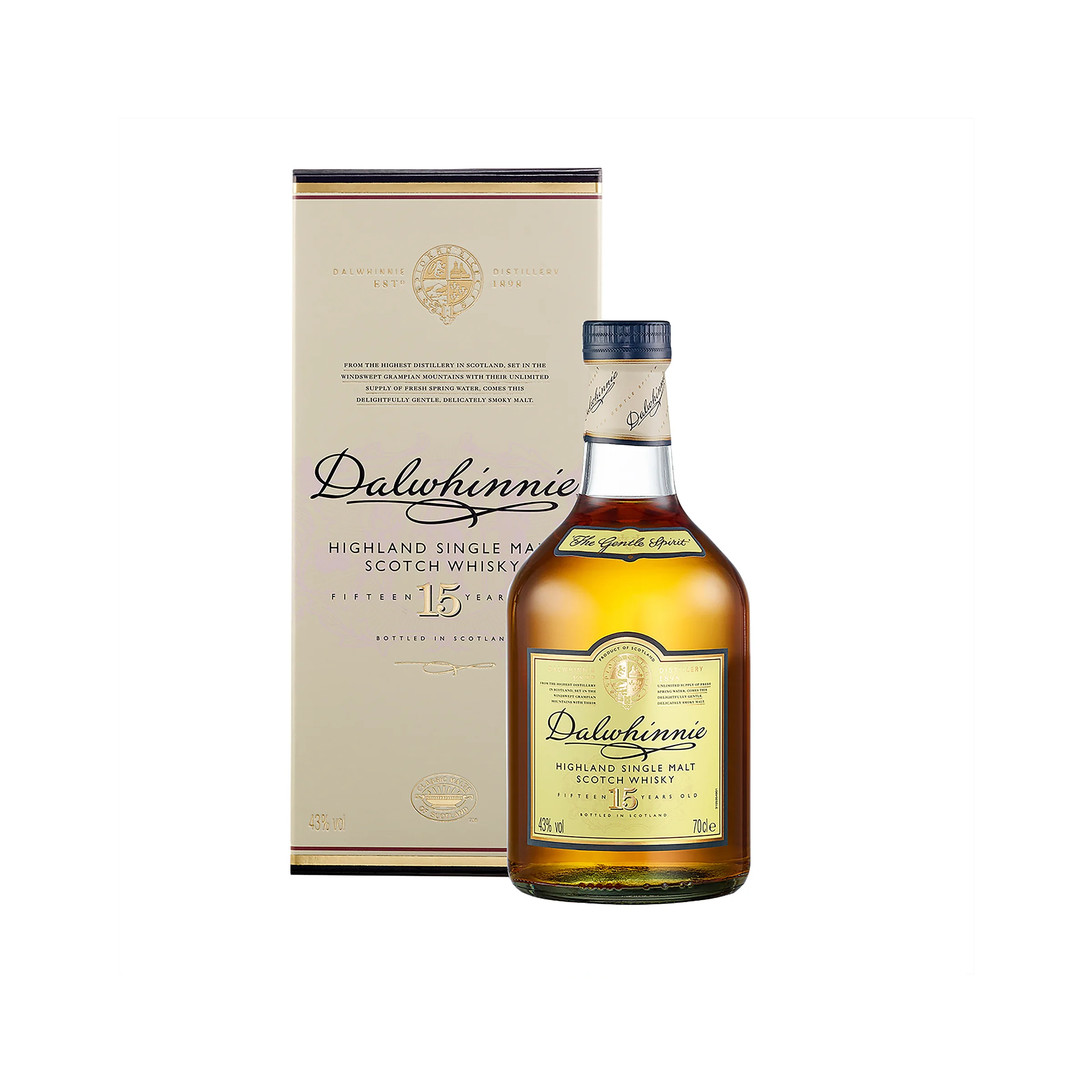 Dalwhinnie 15 Year Old 700ml bottle NZ