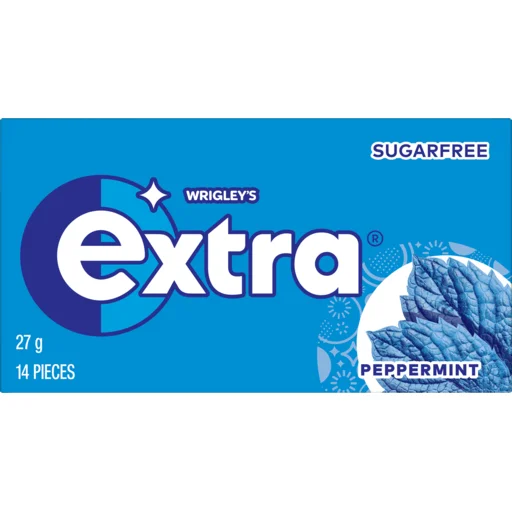 Extra Peppermint 27g bottle NZ