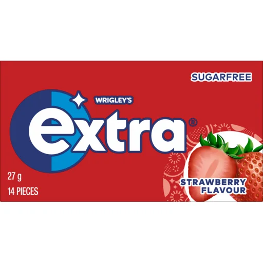 Extra Strawberry 27g bottle NZ