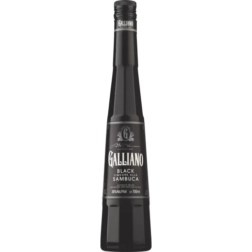 Galliano Black Sambuca 700ml bottle NZ