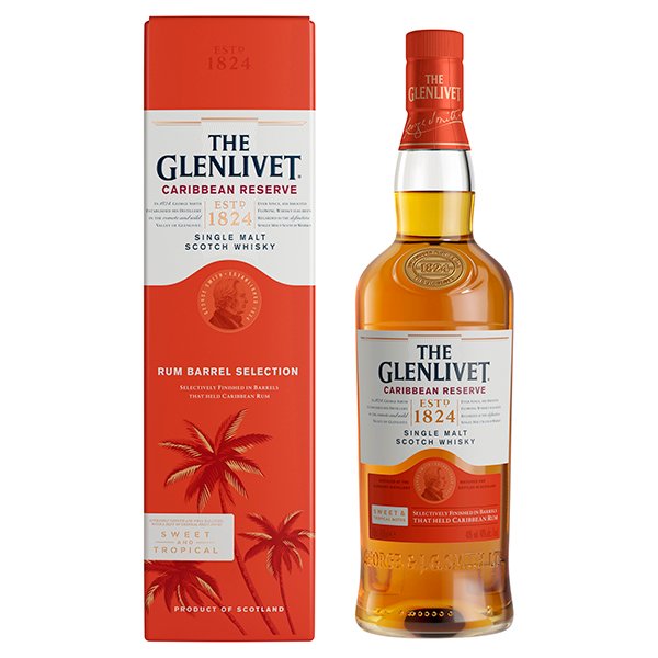 Glenlivet Caribbean Reserve 700ml bottle NZ