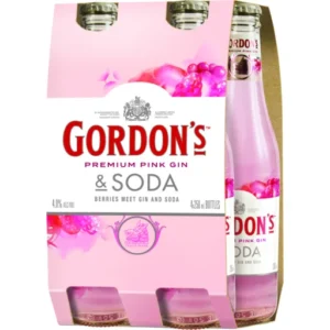 Gordons Pink Gin&Soda 4x250B