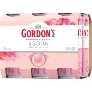 Gordons Pink Gin&Soda 6x250C