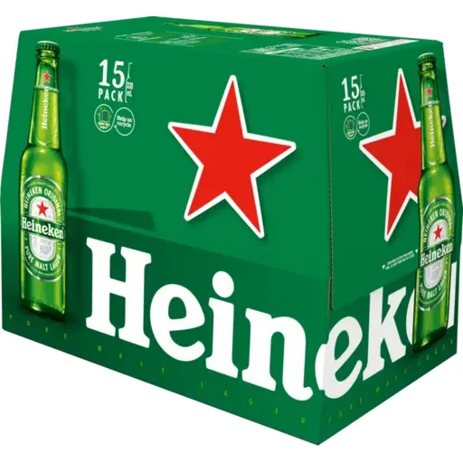 Heineken 15 x 330ml Bottles NZ