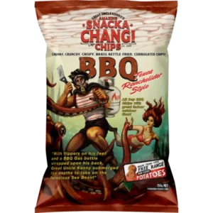 Snackachangi BBQ Chips 150g