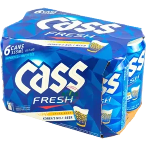 Cass Fresh Pale Lager 6x355C