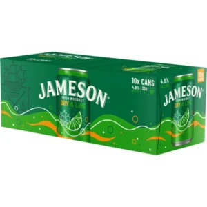 Jameson 4.8% Dry Lme 10x330C