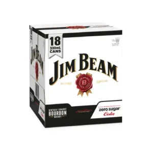 Jim Beam 4.8% Zero 18x330C