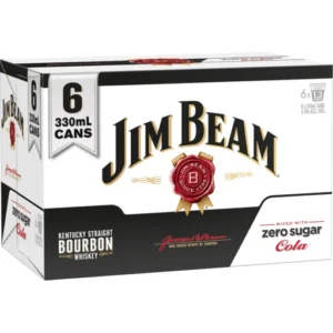 Jim Beam 4.8% Zero 6x330C