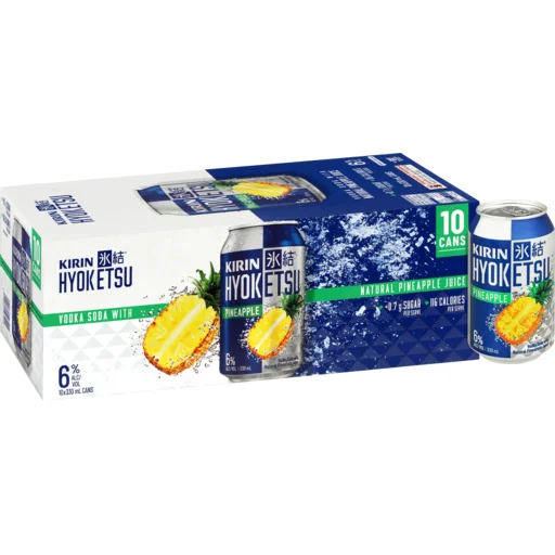 Kirin Hyoketsu Pineapple 10 x 330ml Cans NZ