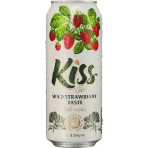 Kiss Wild Straw Cider Cn 500mL