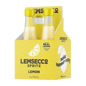 Lemsecco Lemon Spritz 4 x 200ml Bottles