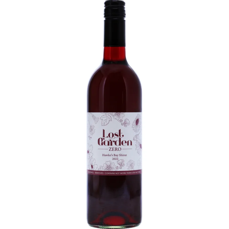 Lost Garden Zero Shiraz 750ml bottle NZ