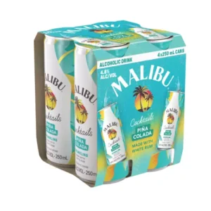 Malibu Pina Colada 4x250C
