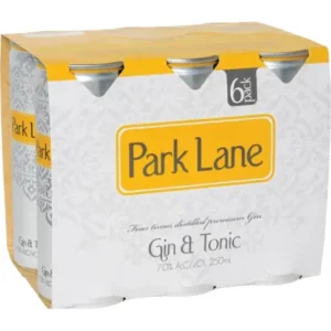 Park Lane G&T 7% 6x250C