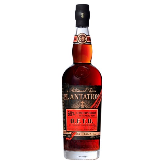 Plantation O.F.T.D. Overproof Rum 700ml bottle NZ