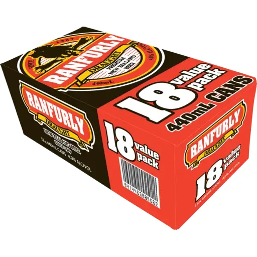 Ranfurly Draught 18 x 440ml Cans NZ