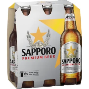 Sapporo Btls 6x355ml