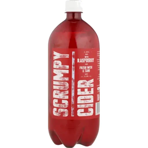 Scrumpy Raspberry 1.25L bottle NZ