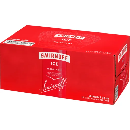 Smirnoff Ice 18 x 250ml Cans NZ