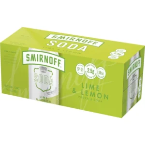 Smirnoff Soda Lime Lmn 10x330C