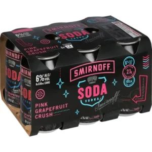 Smirnoff Soda Pink GF 6x330C