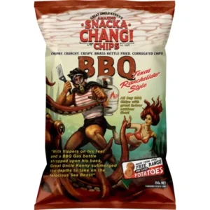 Snackachangi BBQ Chips 150g