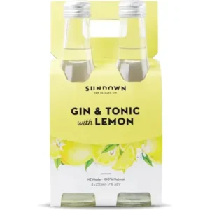 Sundown Gin & Tonic 4x250ml