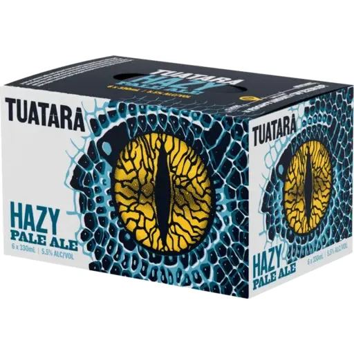 Tuatara Hazy Pale Ale 6 x 330ml Cans NZ