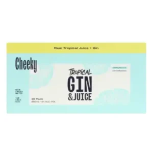 Cheeky 5% Tropical Gin 10x250C