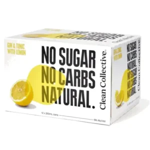 Clean Co G&T Lemon 12x250C