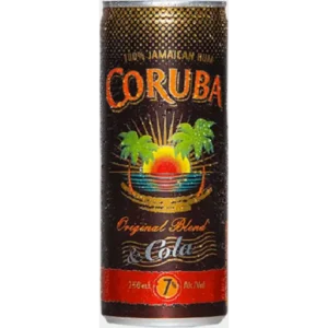 Coruba 7% Rum & Cola 4x250C