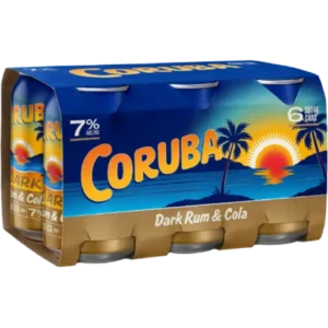 Coruba 7% Rum & Cola 6x330C