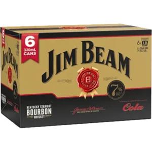 Jim Beam 7% Gold 6x330C