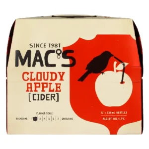 Macs Cloudy Apple Btl 12x330ml
