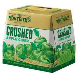 Monteiths Crush Apple 12x330B