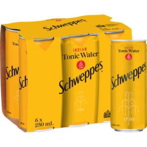 Schw Tonic Water 6x250C