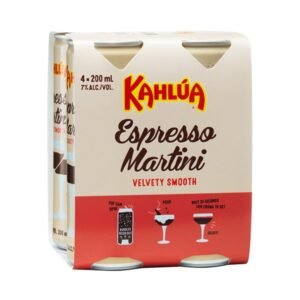 Kahlua Espresso Martini 7% 4x200ml Cans