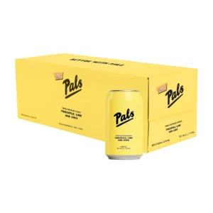 Pals Vodka, Pineapple, Lime & Soda 10x330ml Cans
