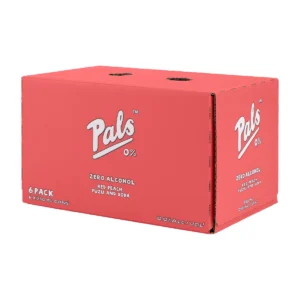 Pals 0% Red Peach & Yuzu 6x330ml Cans
